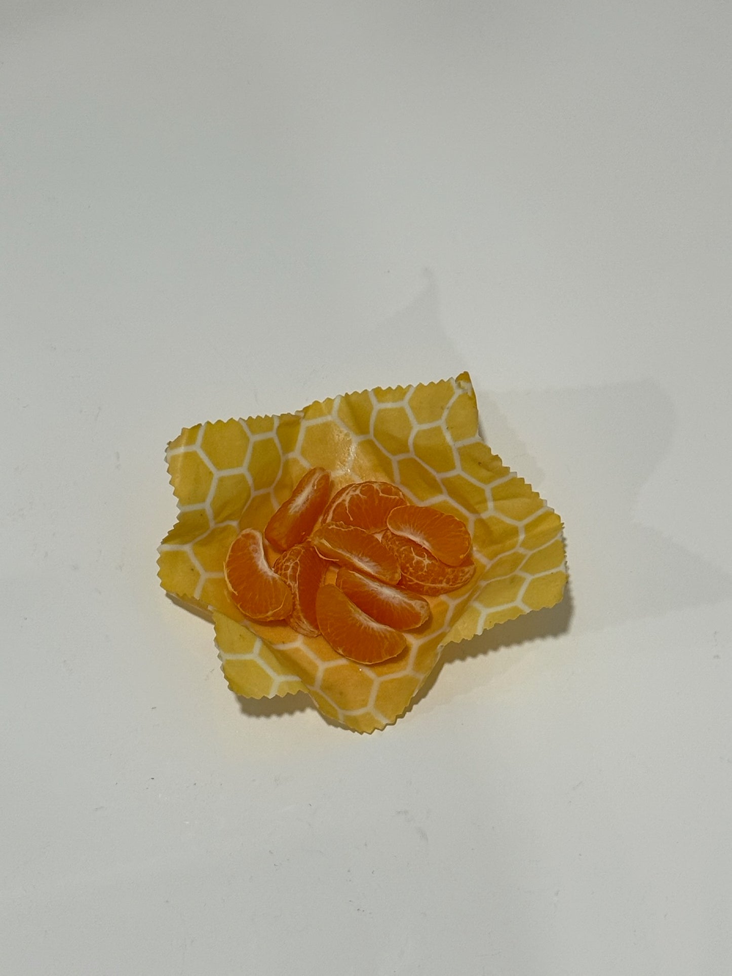 Sustain-a-Bee reusable Beeswax food wrap - "Bee Hive" (Pack of Three - Small, Medium & Large)