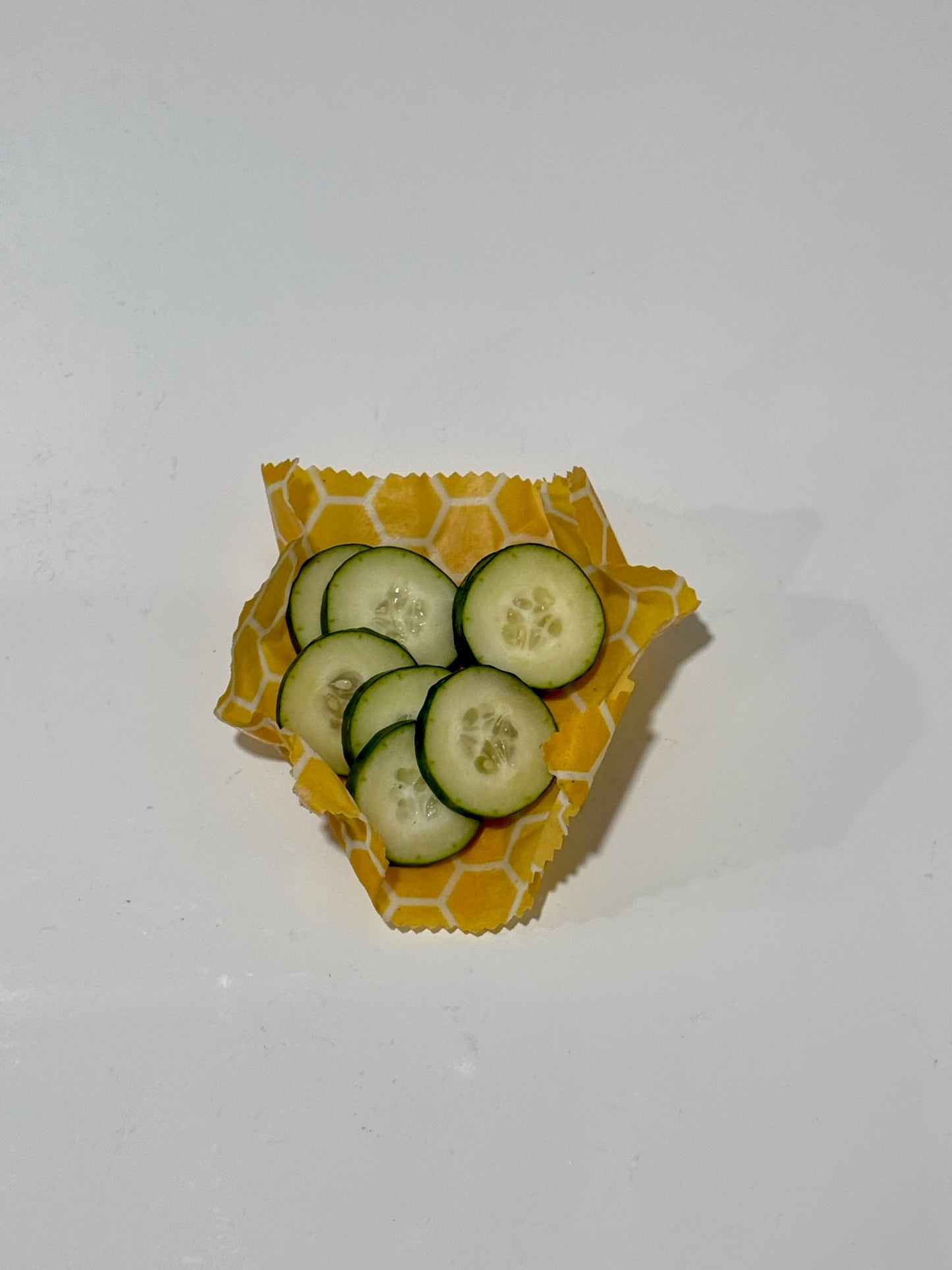 Sustain-a-Bee reusable Beeswax food wrap - "Bee Hive" (Pack of Three - Small, Medium & Large)